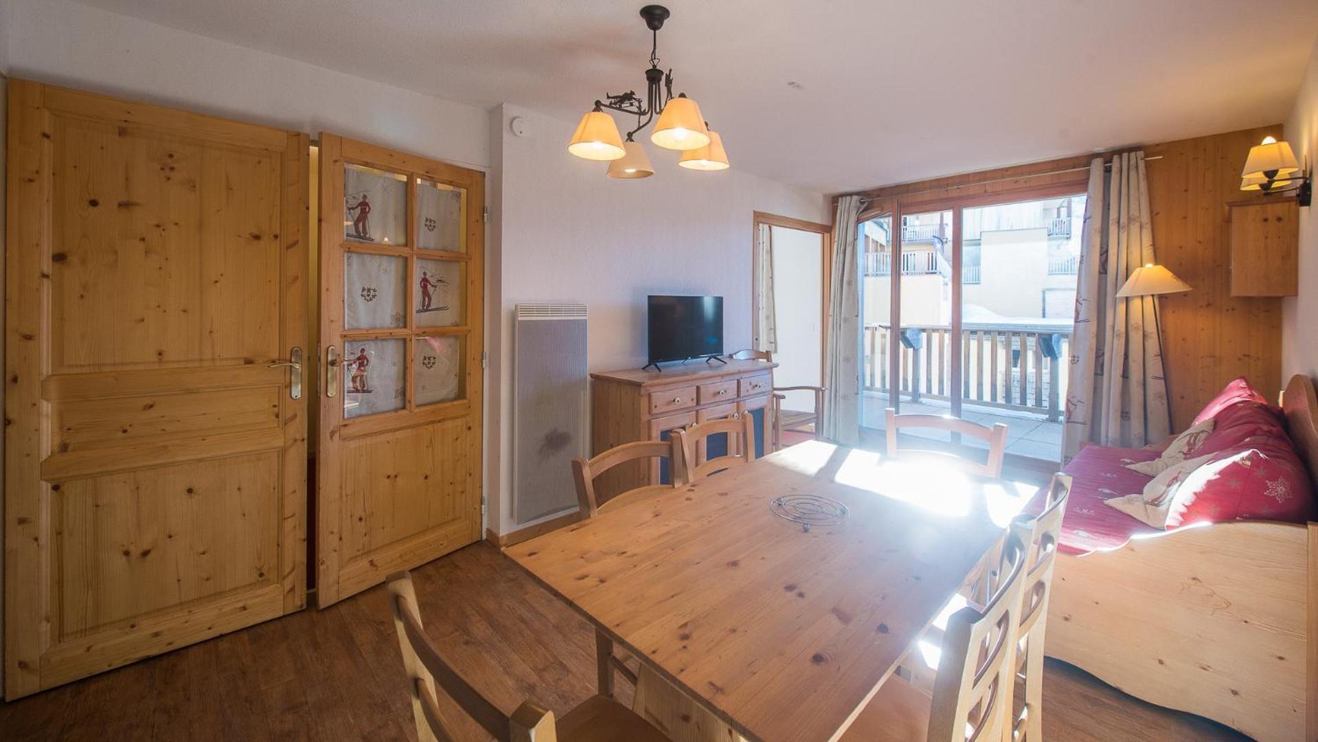 B305- Appartement 2 Pieces Cabine 6 Personnes Orcières Exterior foto